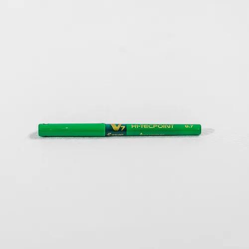 Pilot Pen V7 Hi-Tec Bx-V7-G 0.7 Green