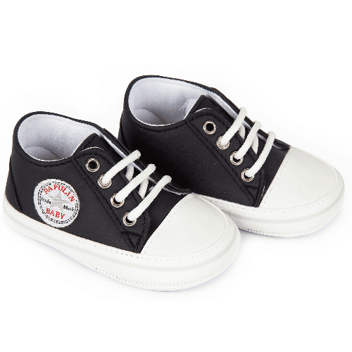 Baby Girl Shoes (White & Black)