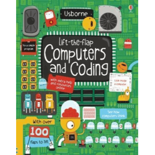 591511 Lift-the-Flap Computers and Coding (Board Book) By Dickins, Rosie Illustrated by Nielsen, Shaw