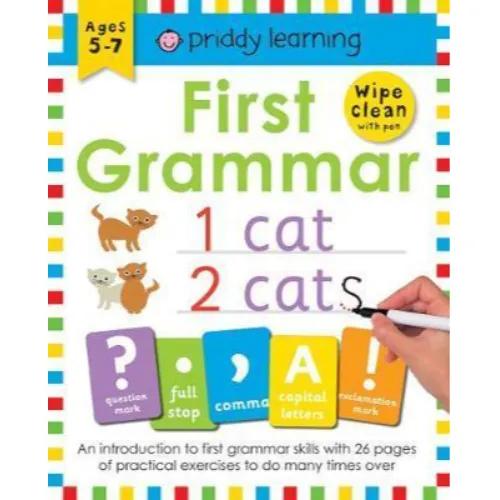 415571 First Grammar: Wipe Clean Workbooks (Paperback) By Priddy, Roger