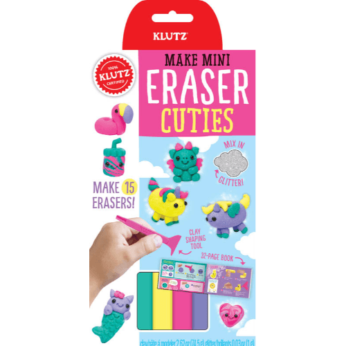 328684 Make Mini Eraser Cuties (Klutz) (Novelty book / Other) Created by Klutz