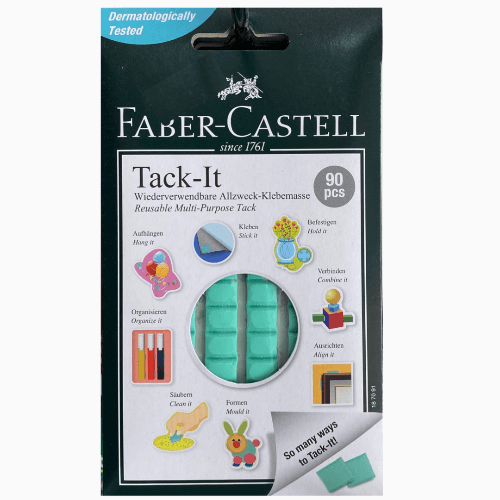 Faber-Castell Tack-It - 90 pieces Light Green - 166