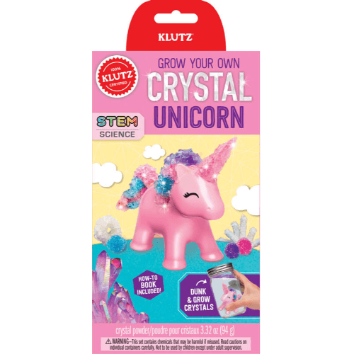 355246 Grow Your Own Crystal Unicorn (Novelty book / Other) Created by Klutz