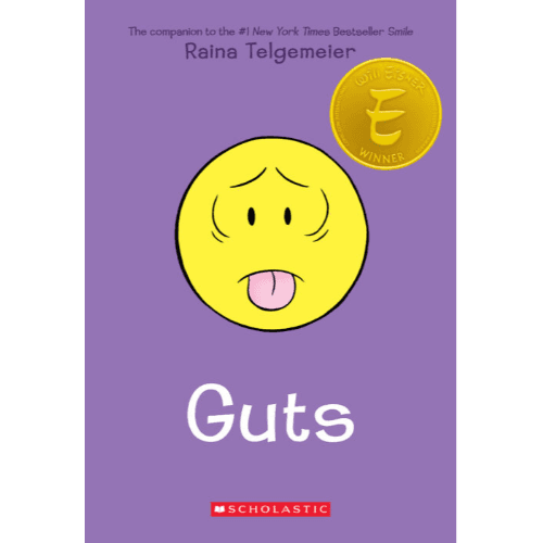 852500 Guts (Trade Paperback / Paperback, Library ed.) By Telgemeier, Raina