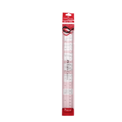 Faber-castell 30cms Plastic Ruler - 66