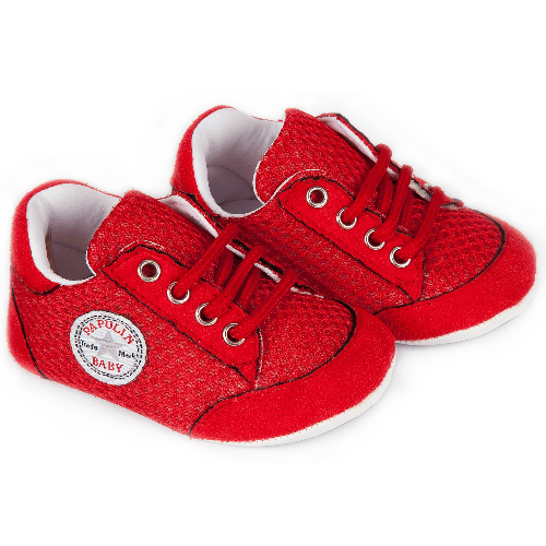 Baby Boy Shoes (Red)