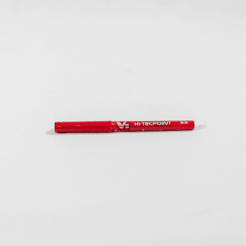 Pilot Pen Hi-Tec V5 0.5 Bx-V5-L Red