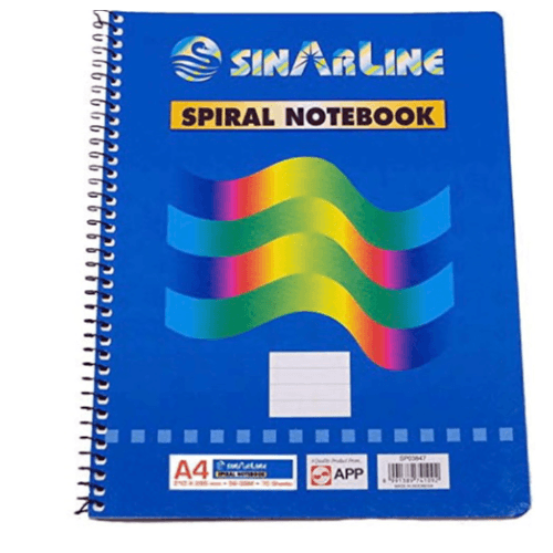 sinarline  Spiral Notebook A4 - sp03851