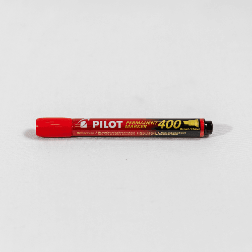 Pilot Permanent Marker Red Sca-400-R