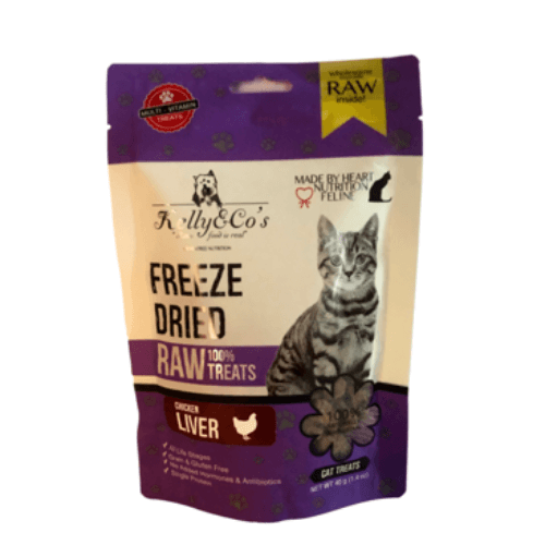 Kelly And Cos Cat Raw Treats Chicken Liver 40 Gm