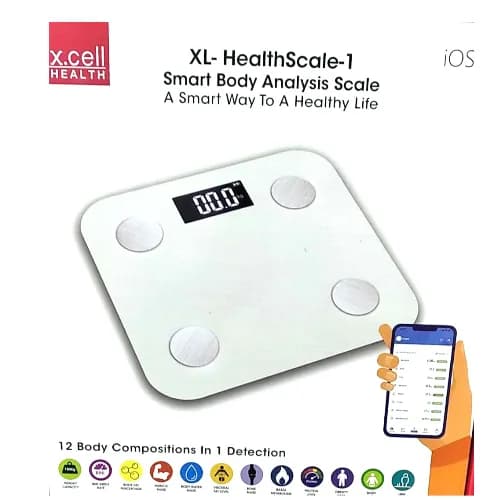 X.Cell Smart Body Analysis Scale A Smart Way T A Healthy Life - 3761