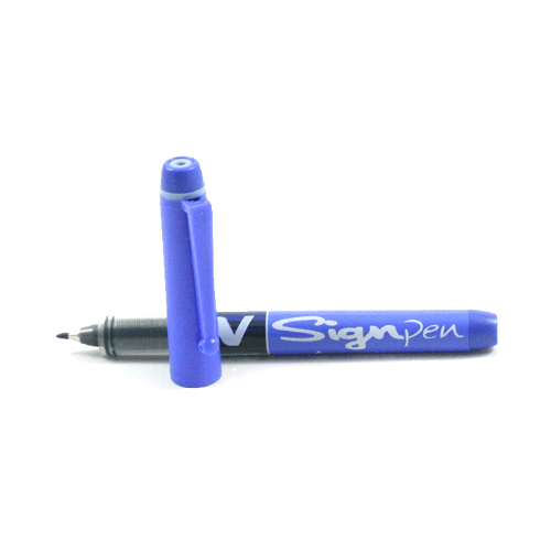 Pilot V Sign Pen Liquid Ink blue - 806