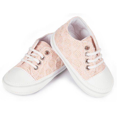 Baby Girl Shoes (White & Pink)