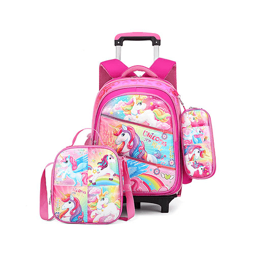 Unicorn Trolley Bag Set