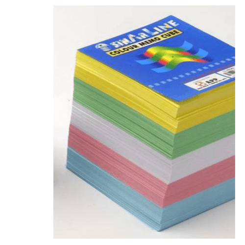 Jumbo Block Without Gum From Sinarline  Assorted Color, Size: 9 X 9 X 9cm - Ll02343