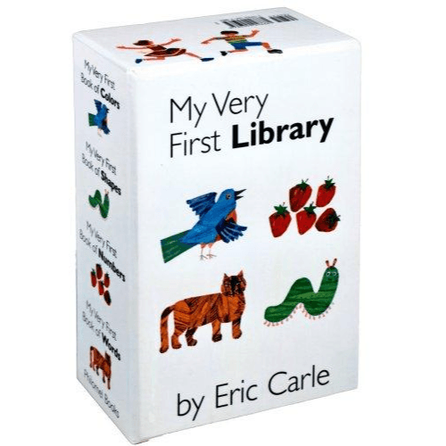 246661 My Very First Library: My Very First Book of Colors, My Very First Book of Shapes, My Very First Book of Numbers, My Very First Books of Words (Board Book, illustrated edition, Contains 5 Books) Illustrated by Carle, Eric