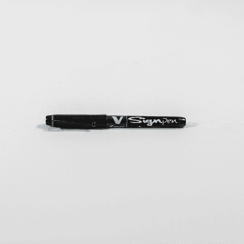 Pilot Sign Pen Sw-Vsp Black