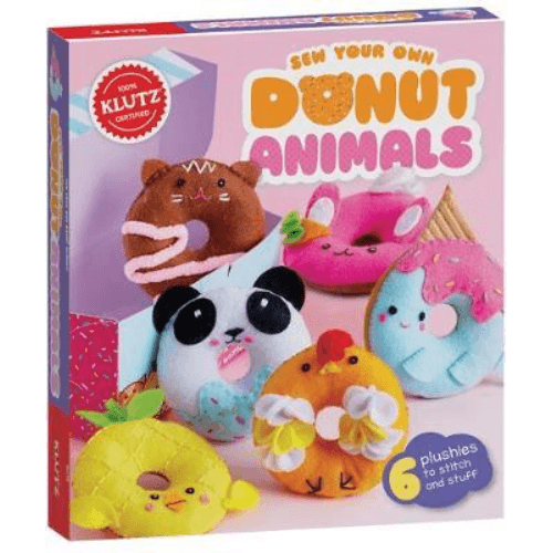 566154 Sew Your Own Donut Animals (Mixed Media Product / Mixed Media, Contains 1 Paperback / Softback And 1 Other Merchandise)