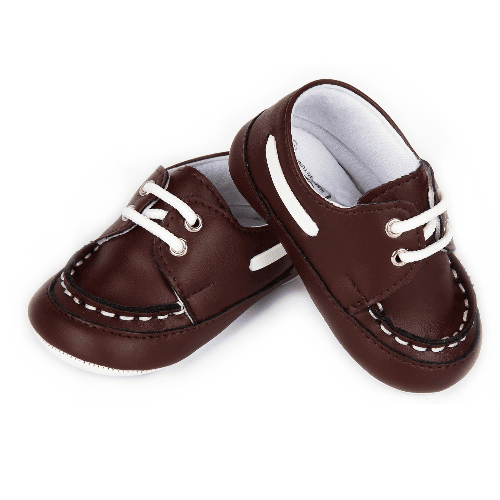 Baby Boy Shoes (Marron)