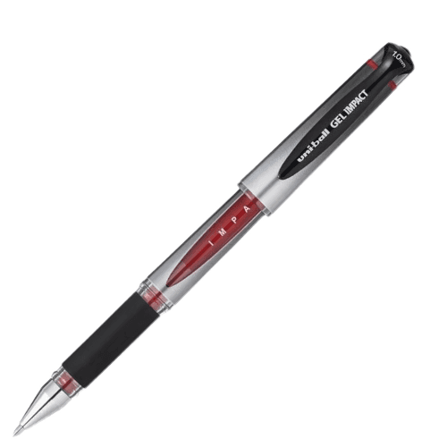 Uniball Gel Impact Pen Red - 214