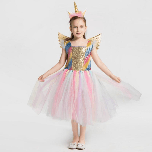 Unicorn Dress With Wings