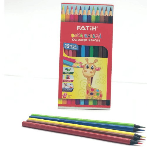 Fatih Coloured Pencils Full Length X12 33112