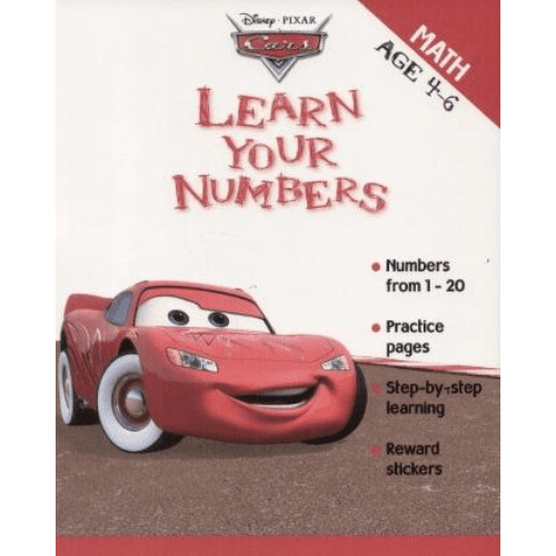 267302 Learn Your Numbers - Math - Cars