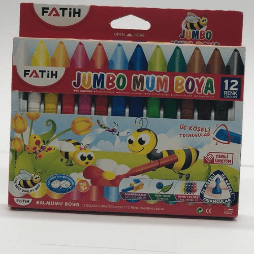 Fatih Jumbo Mum Boya Wax Crayon 50220