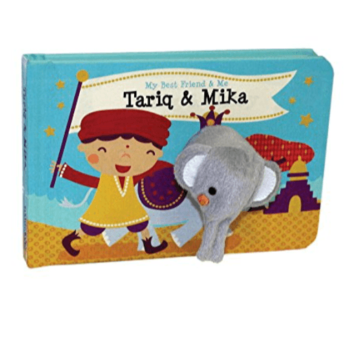 167645 Tariq & Mika Finger Puppet Book: My Best Friend & Me Finger Puppet Books