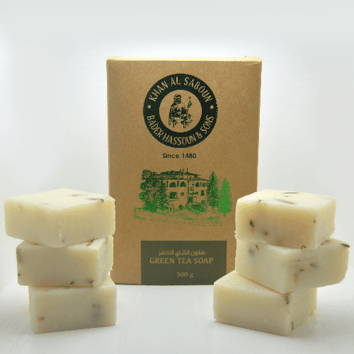 Green Tea Soap 6 Pieces Set 