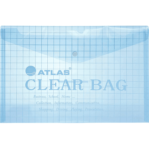 Atlas A4 transparent Document bag file - AS-F10008