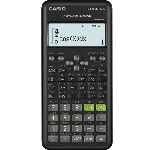 Casio Calculator Fx-570Es Plus 10+2 Digits