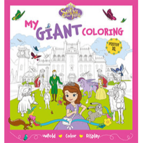 385739 Sofia The First - My Giant Coloring - Poster XL