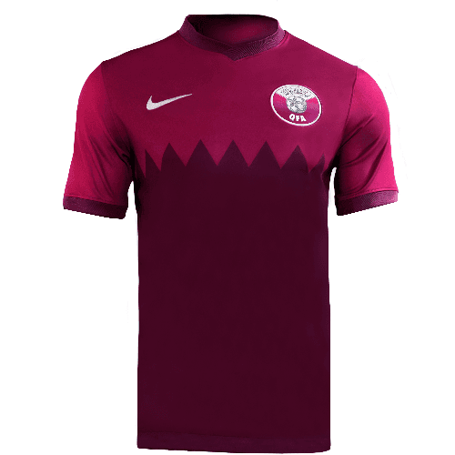 Qatar Youth Official Nike Home Maroon Stadium Jersey Extra Large