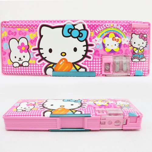 Stationery box with Hello Kitty design