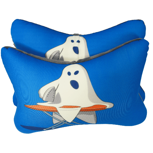 Mb Neck Pillow Set Of 2 Printed Ghost