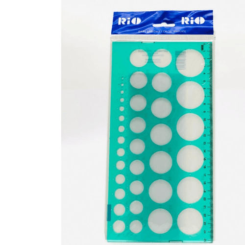 Pensan Rio Circles Template 1-36Mm 801