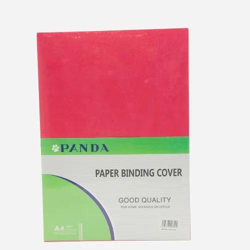 Panda Paper Binding Cover A4 C230-5 Red