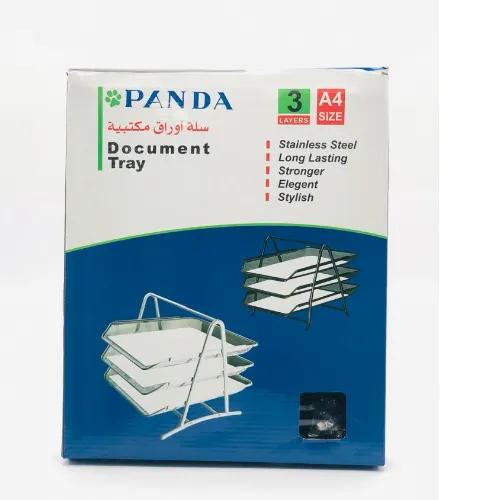 Panda Paper Tray Metal Mesh 3L Pdt-113 Black