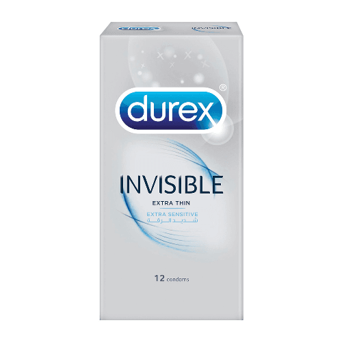 Durex Invisible Extra Thin Condom 12S