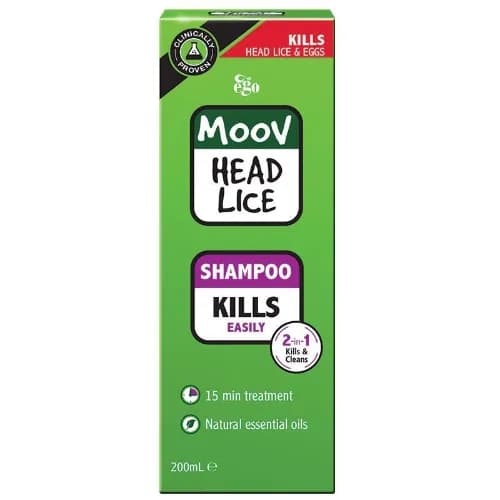 Ego Moov Head Lice Shampoo 200 Ml