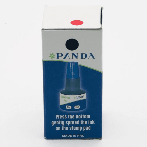 Panda Stamp Pad Ink Red 30Ml