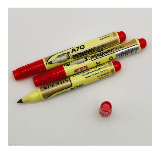 Panda Permanet Marker A70 Bullet Red