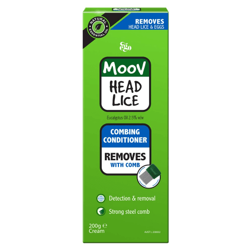 Moov Head Lice Conditioner+Comb 200Ml