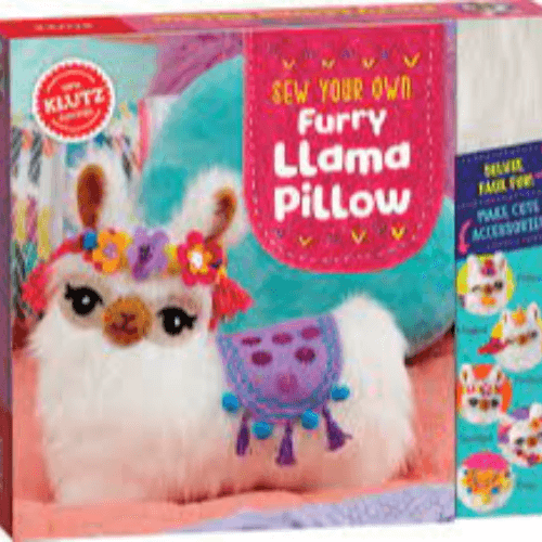 271058 Sew Your Own Furry Llama Pillow (Mixed media product / Mixed Media, Contains 1 Paperback / softback and 1 Other merchandise) By Editors of Klutz