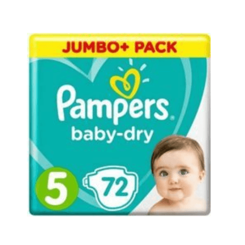 Pampers Baby Dry Size 5 72Pcs