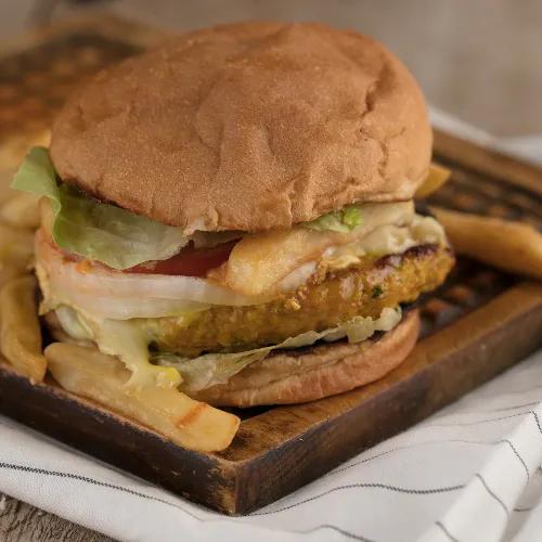 Asfahani Chicken Burger Meal