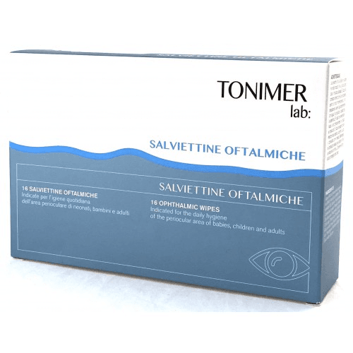 Tonimer Lab Opthalmic Wipes 16 Pieces