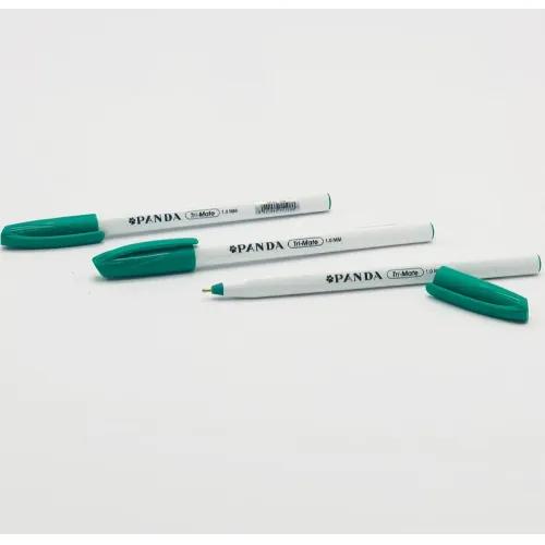 Panda Ball Pen Tri-Mate 1.0 Green X50 16706