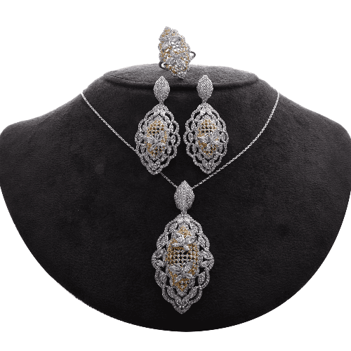 Necklace Sets - BL 104 NER O  